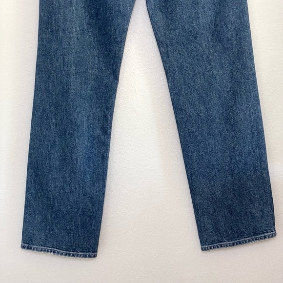 Mother Superior High Waisted Study Hover Distressed Jean Peaches and Screams 24 - Picture 9 of 16